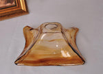 tea-coloured-glass-pendant-led-light-with-handkerchief-lampshade-in-vintage-style