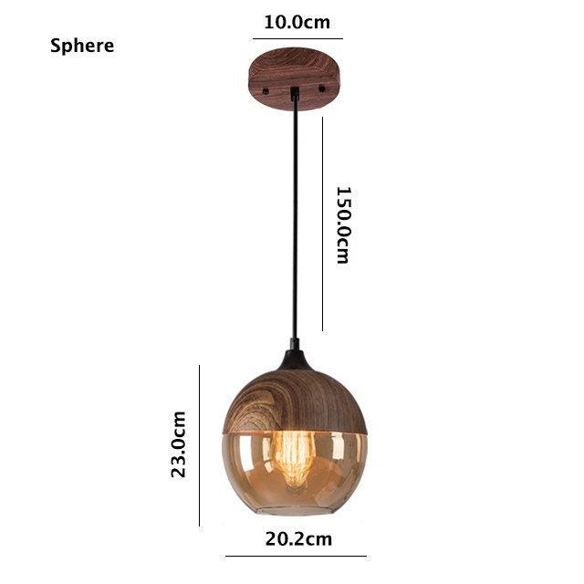 nordic-woody-metal-pendant-led-light-with-tea-colored-glass-shade