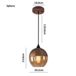 nordic-woody-metal-pendant-led-light-with-tea-colored-glass-shade
