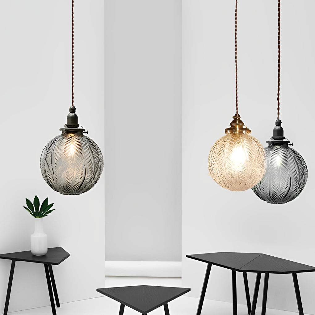 Glass Ball Led Modern Pendant Lights Li002201