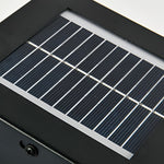 Industrial Style Square Led Solar Landscape Lighting Waterproof Outdoor Pathway Lights With Remote Control