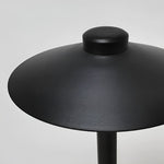 Mushroom Shaped Waterproof Led Black Outdoor Path Lights
