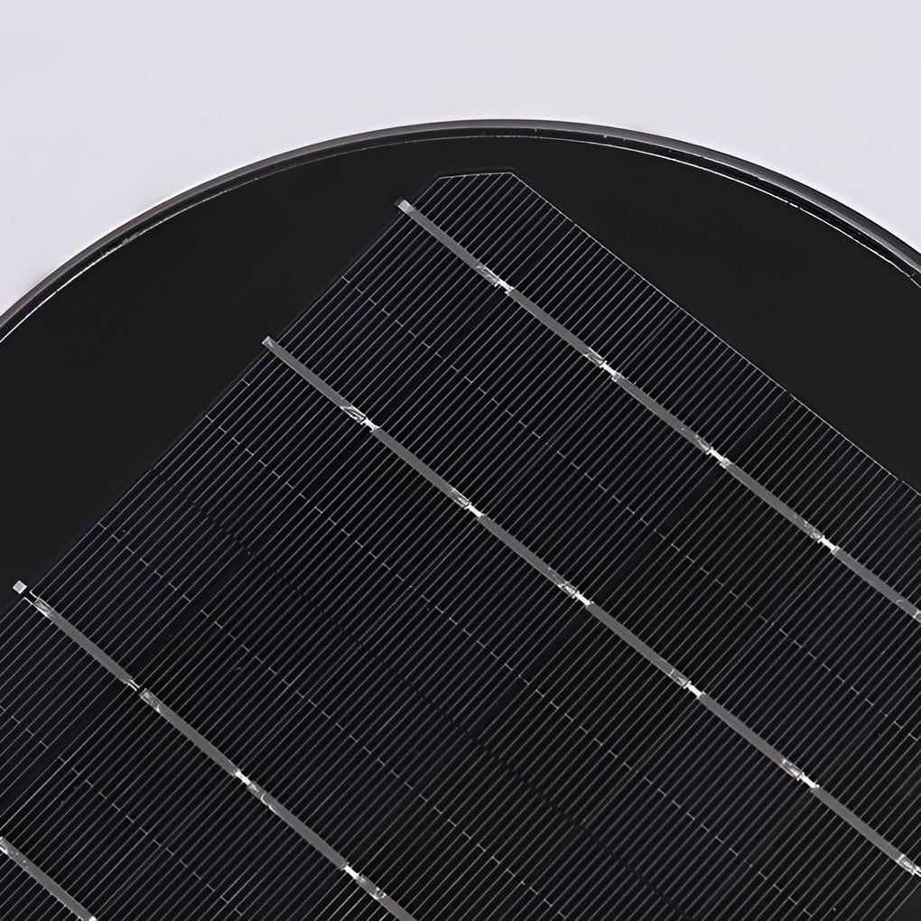 Round Light Control Induction Solar Pathway Lights