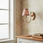 vintage-french-brass-fabric-drum-shade-wall-sconce