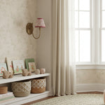 vintage-french-brass-fabric-drum-shade-wall-sconce