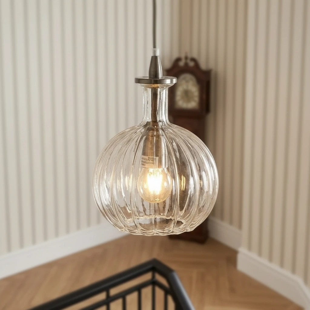 modern-ribbed-glass-carafe-pendant-light