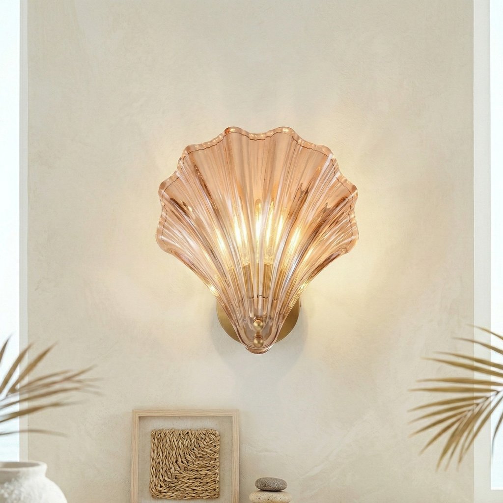 rheia-modern-creative-shell-glass-wall-sconce