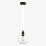 minimalist-clear-glass-dome-pendant-light