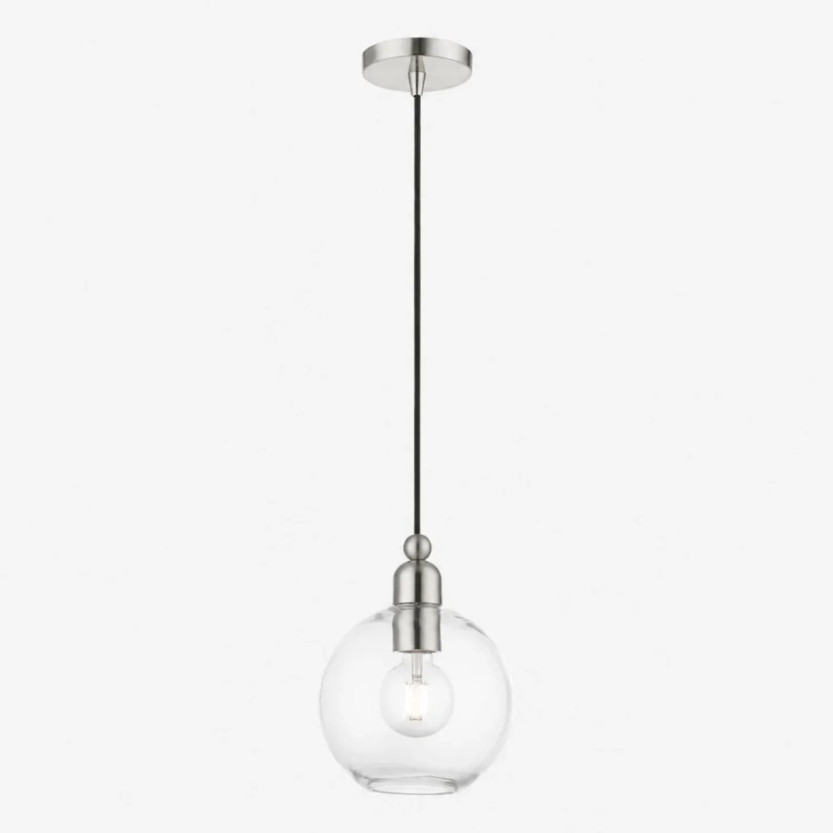 minimalist-clear-glass-dome-pendant-light