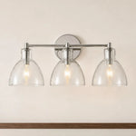 antique-brass-recycled-glass-wall-sconce-indoor-for-bathroom
