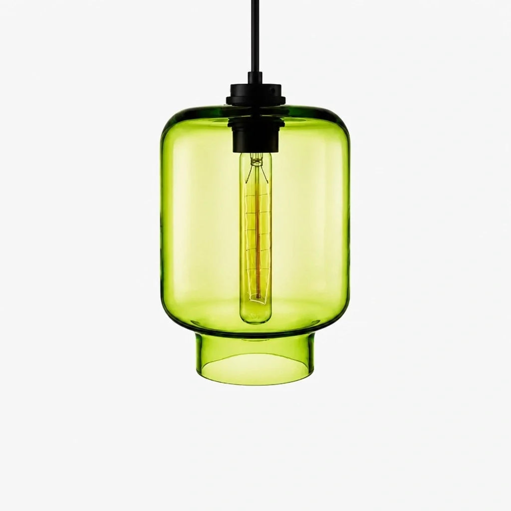 modern-colorful-cylindrical-glass-pendant-light