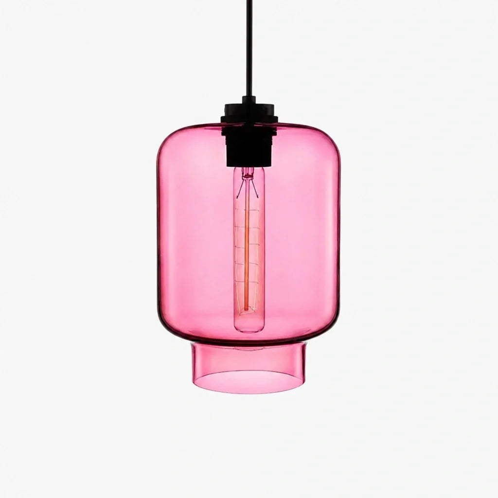 modern-colorful-cylindrical-glass-pendant-light