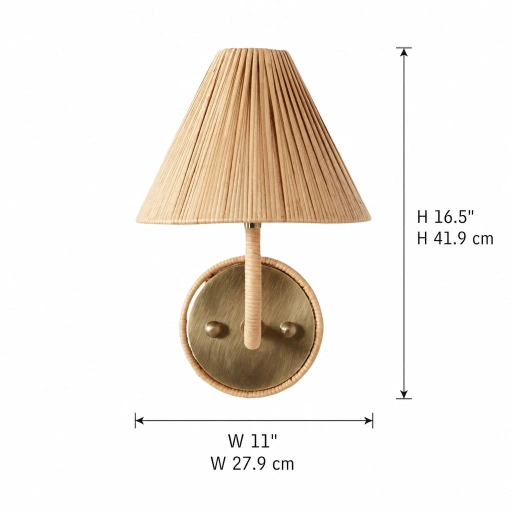 natural-woven-rattan-cone-wall-sconce