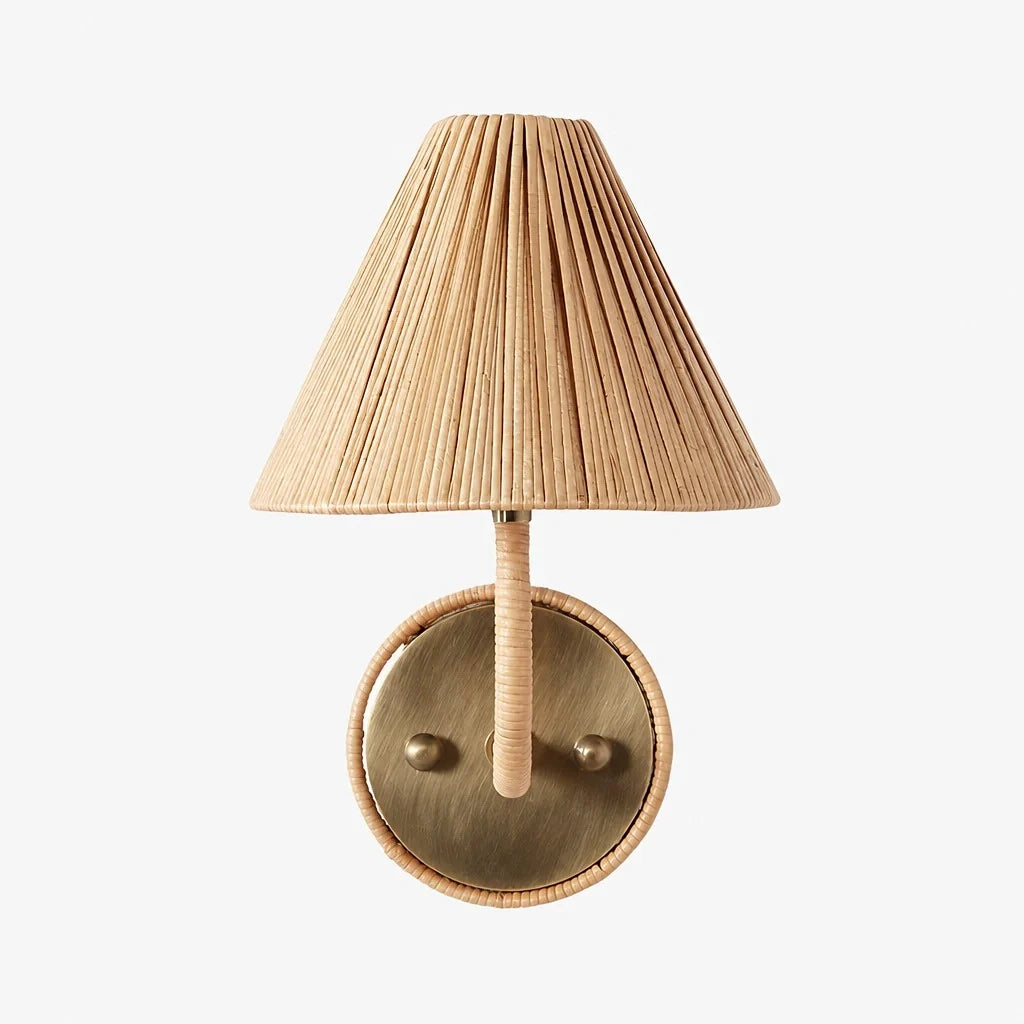 natural-woven-rattan-cone-wall-sconce