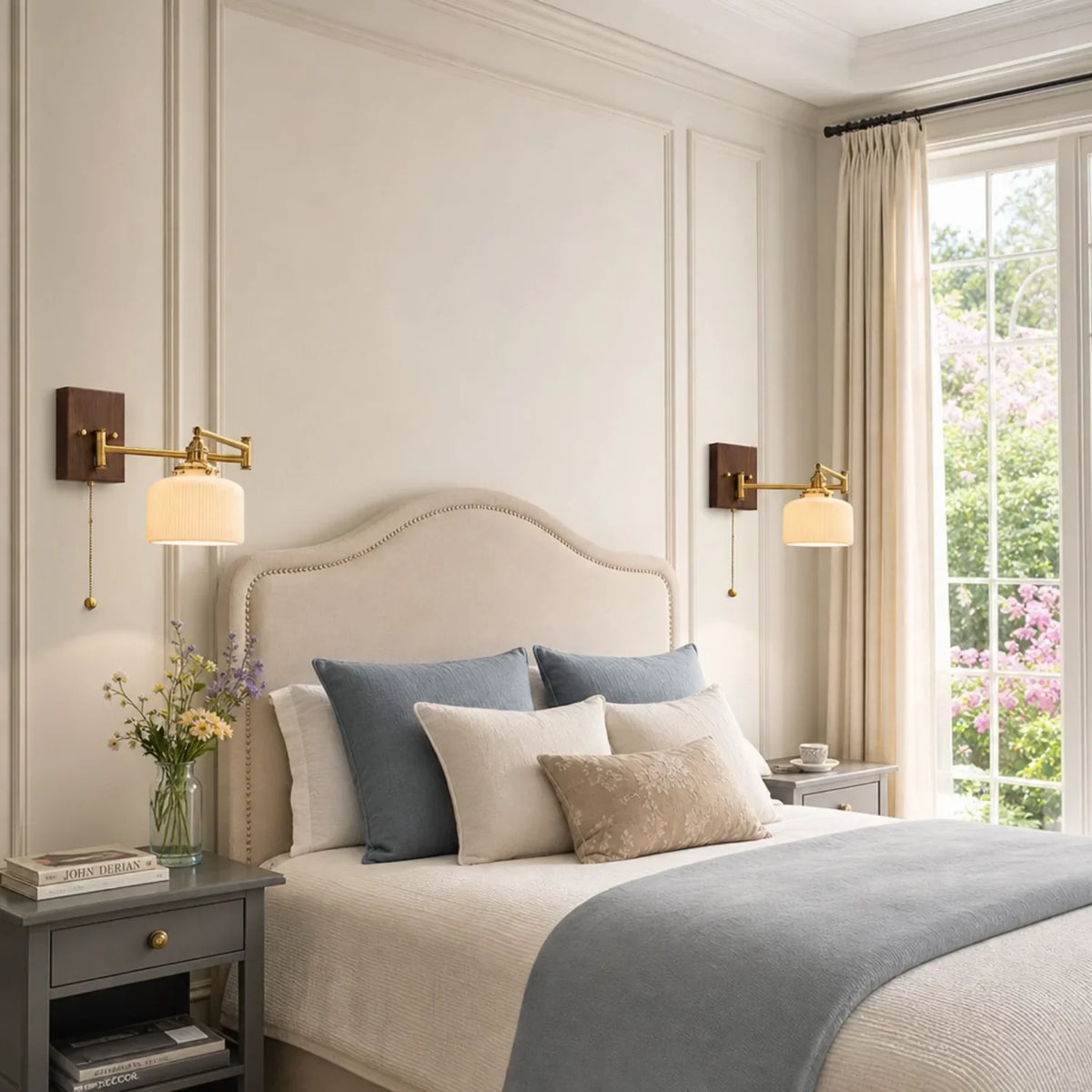 aurora-retro-ceramic-swing-arm-wall-lamp