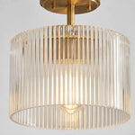 farmhouse-ribbed-glass-drum-shade-brass-semi-flush-mount-ceiling-light