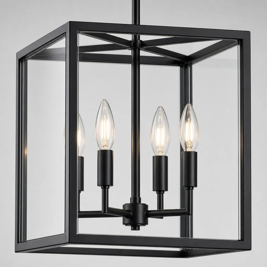 farmhouse-square-lantern-glass-metal-pendant-light