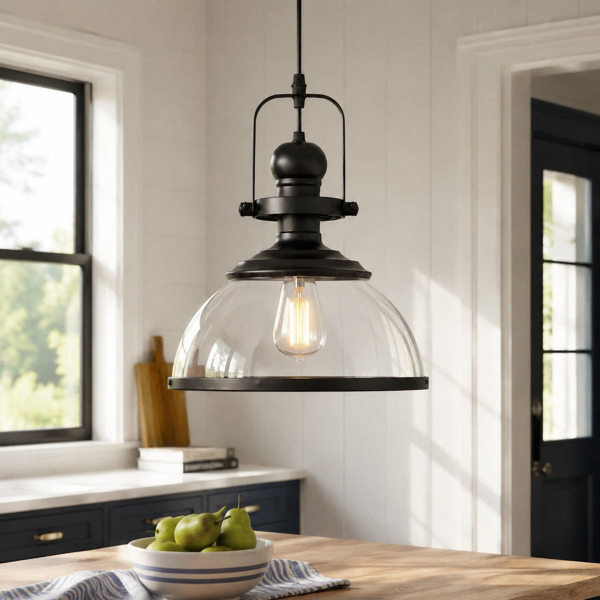 retro-industrial-glass-globe-metal-pendant-light