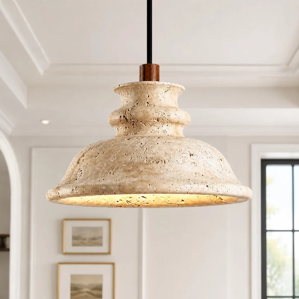 maja-wabi-sabi-bell-travertine-pendant-light