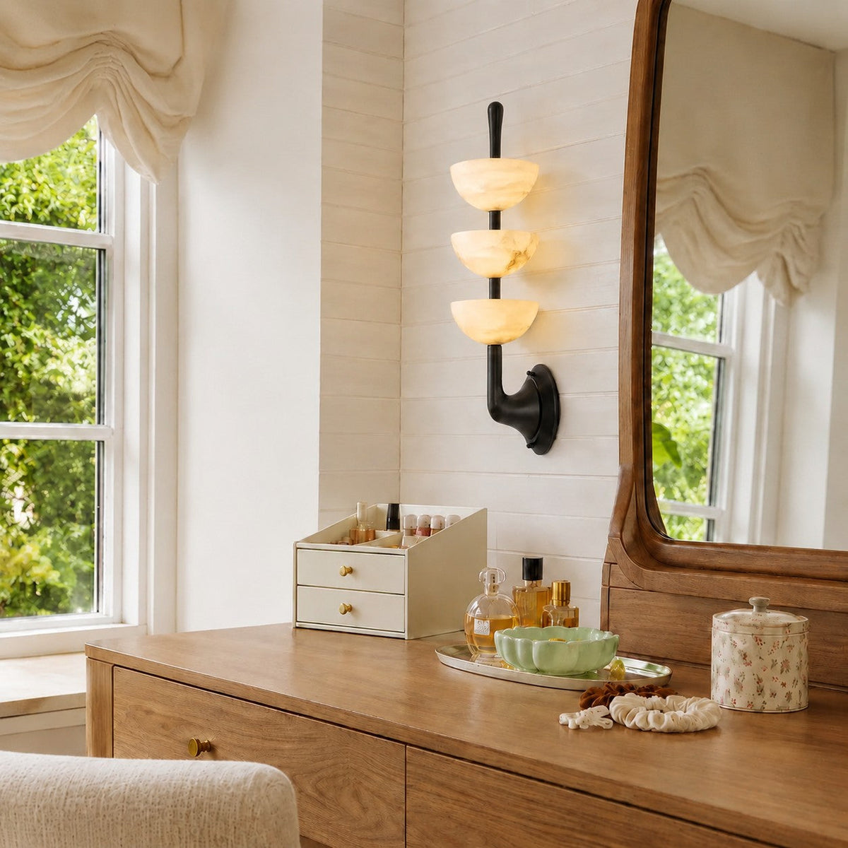 tindre-modern-tiered-bowl-alabaster-wall-lamp