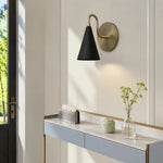 modern-tapered-cone-shade-vanity-sconce