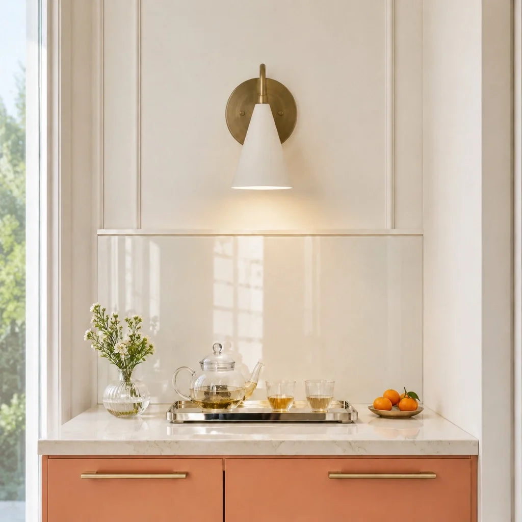 modern-tapered-cone-shade-vanity-sconce