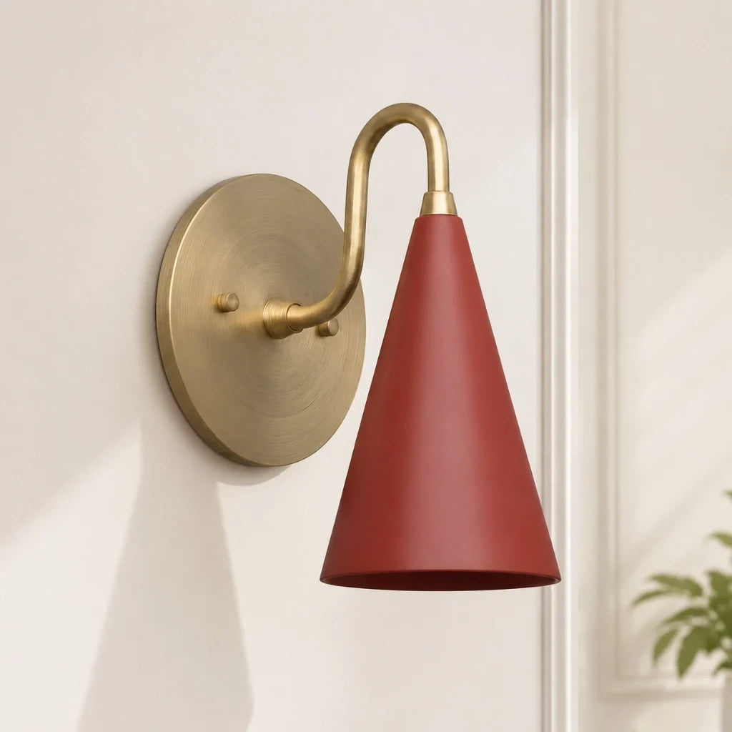 modern-tapered-cone-shade-vanity-sconce