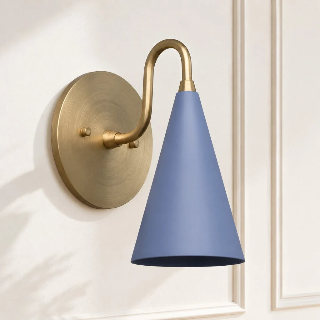 modern-tapered-cone-shade-vanity-sconce