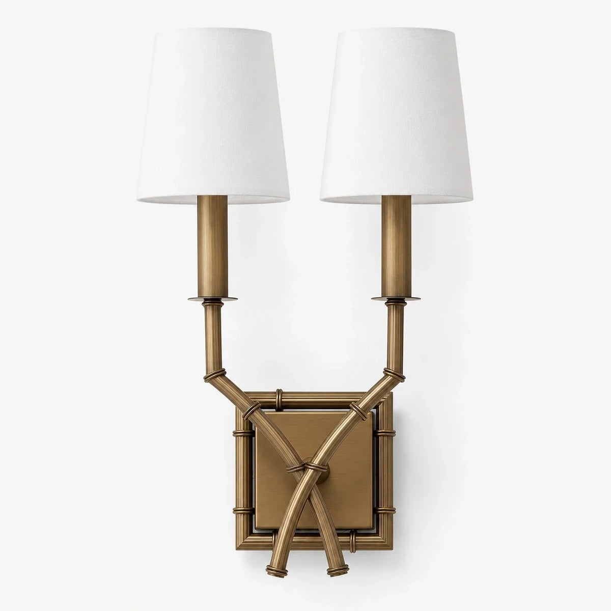 soleil-vintage-double-arm-bamboo-brass-fabric-wall-sconce
