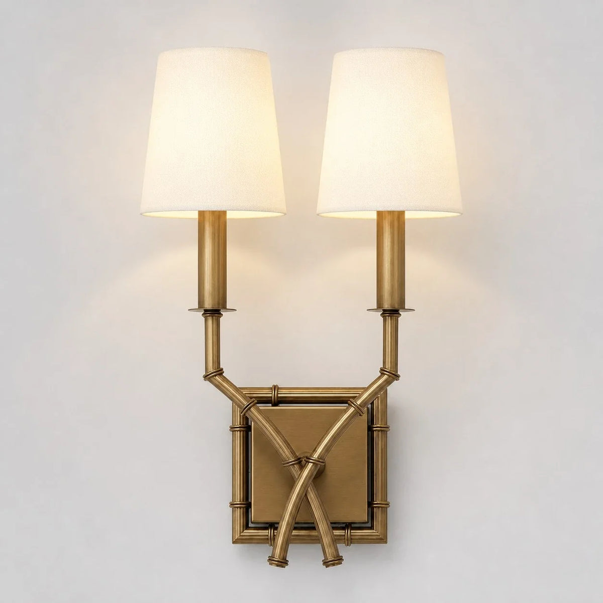 soleil-vintage-double-arm-bamboo-brass-fabric-wall-sconce