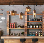 nordic-woody-metal-pendant-led-light-with-tea-colored-glass-shade