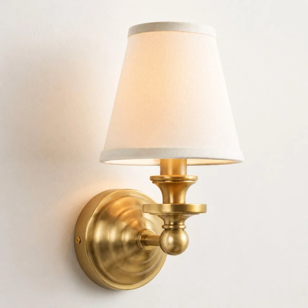 posie-retro-linen-shade-wall-sconce