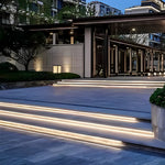 24V Waterproof Recessed Silicone Side Emitting Flat Led Strip Lights For Step And Deck Lighting
