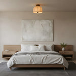 vanna-vintage-linen-trumpet-ceiling-light