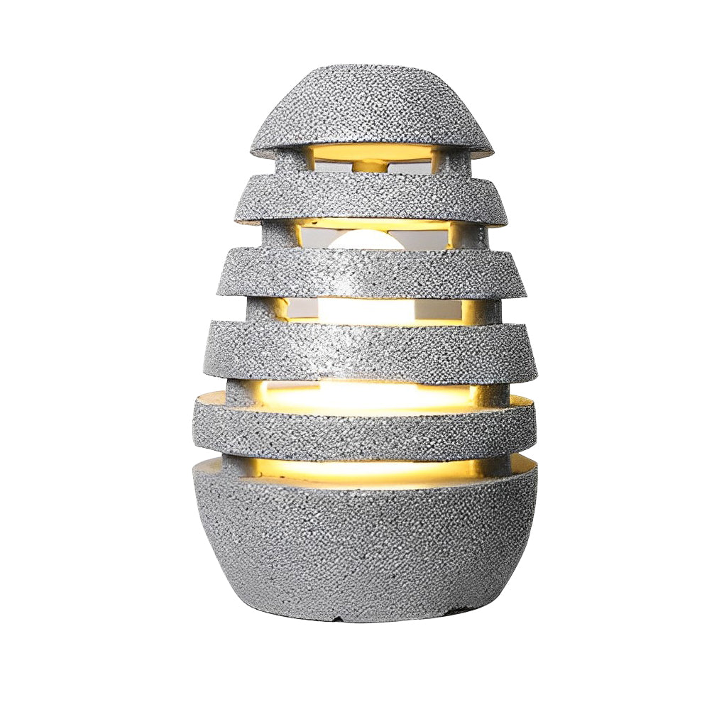 Resin Egg Shaped Outdoor Garden Lights Li002276