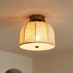 vanna-vintage-linen-trumpet-ceiling-light