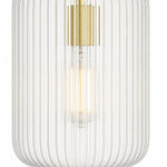 modern-farmhouse-ribbed-clear-glass-pendant-light-for-kitchen-island