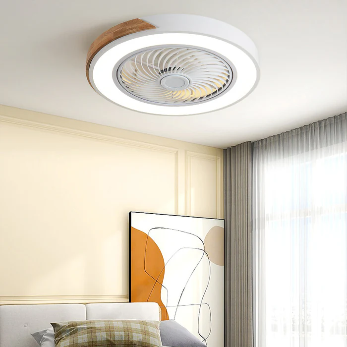 Contemporary Wooden Ceiling Fans With Led Lights