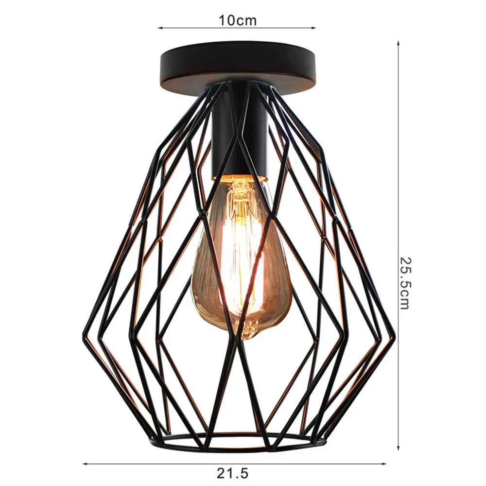 retro-industrial-metal-frame-ceiling-light-for-porch-hallway-kitchen-bathroom-69ui9501
