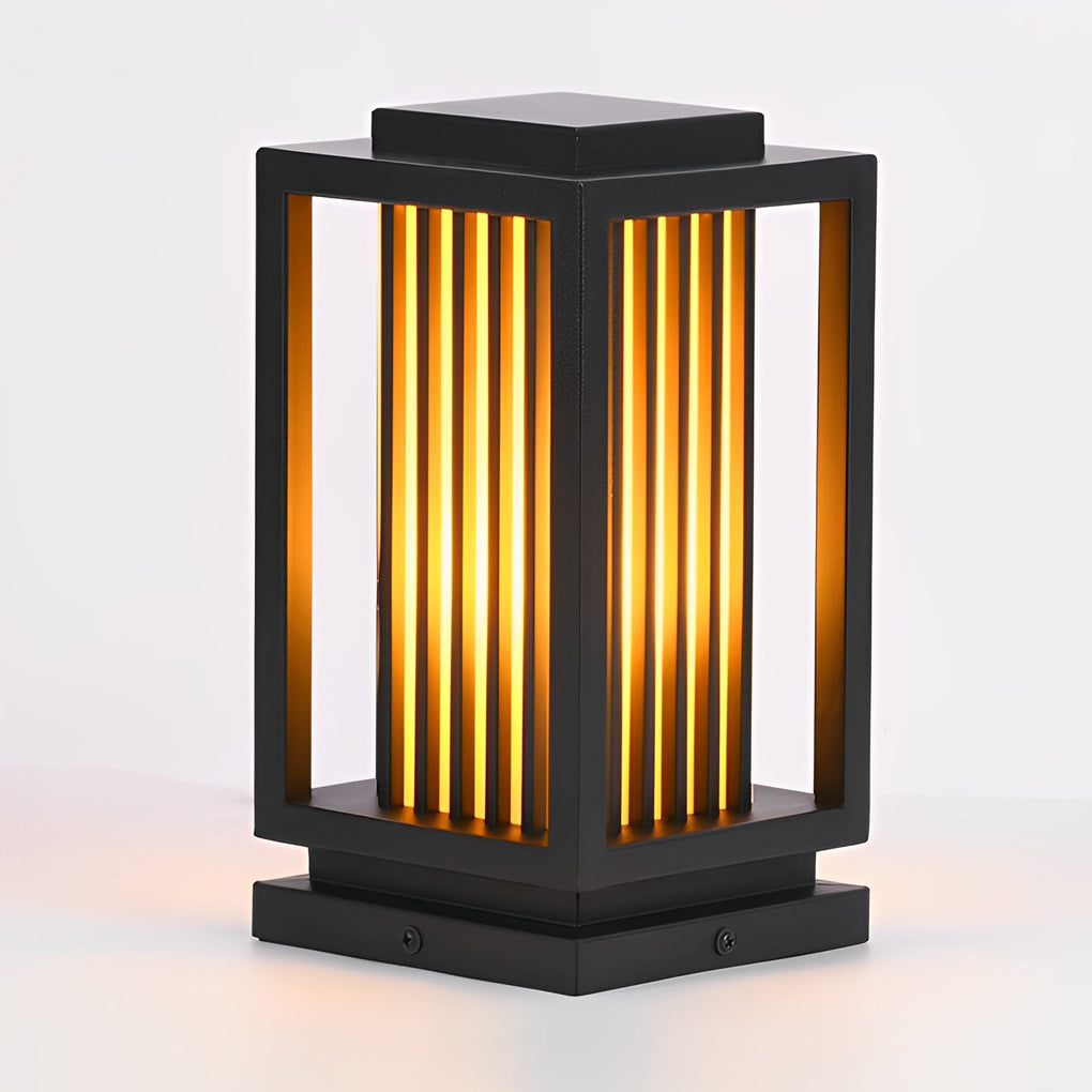 Vertical Strip Shape Outdoor Lawn Lamp Ha079586
