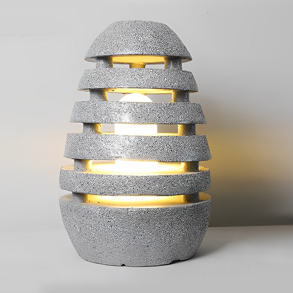 Resin Egg Shaped Outdoor Garden Lights Li002276