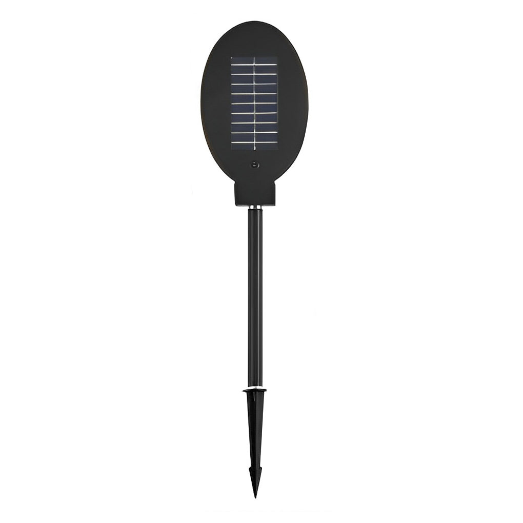 Circular Geometric Shape Solar Lawn Light Ha077950