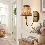 vintage-french-brass-fabric-drum-shade-wall-sconce