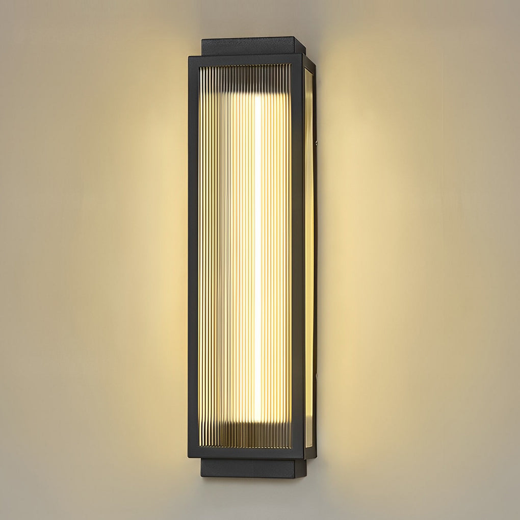 Rectangular Led Modern Outdoor Wall Light Ha084818