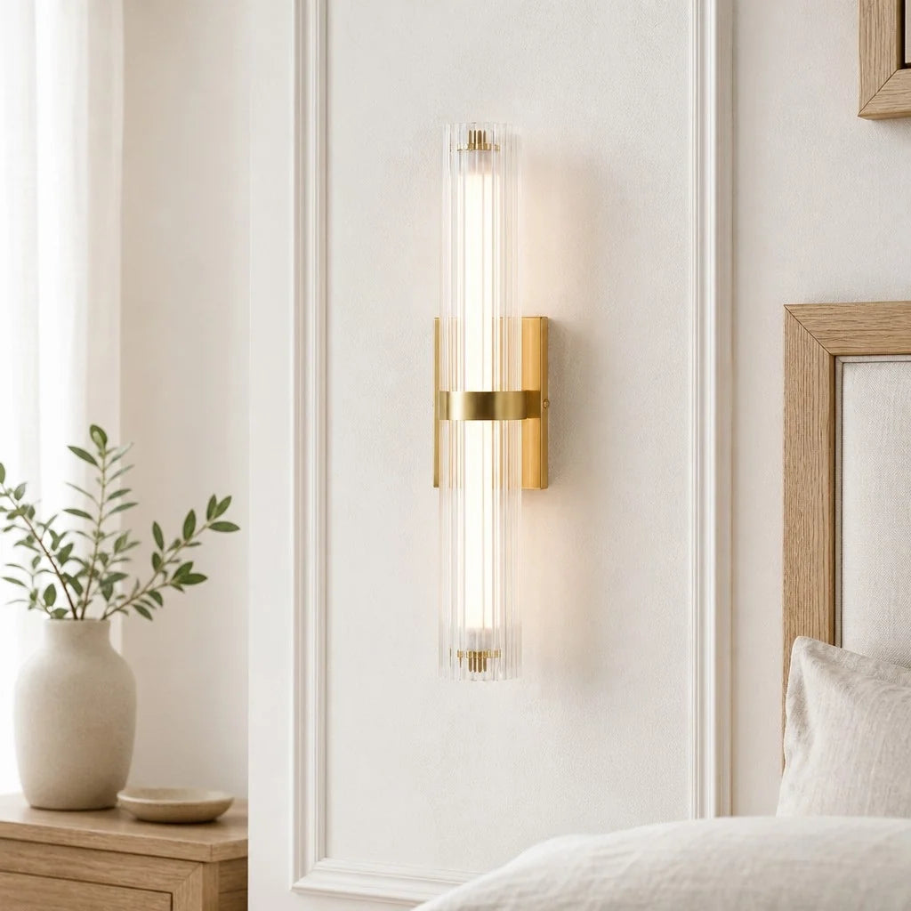 fluted-glass-led-tube-wall-sconce