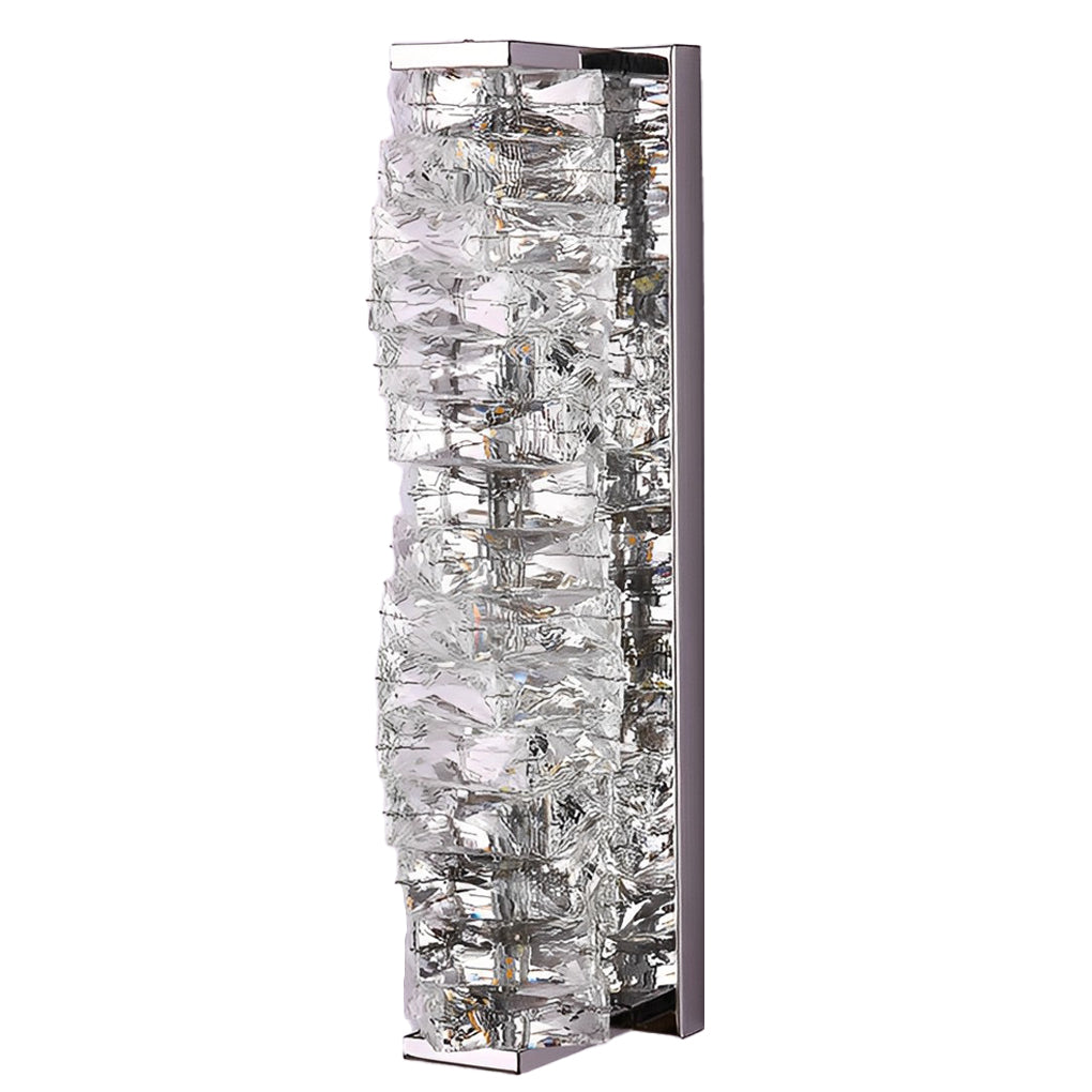 Creative Crystal Three Color Light Led Modern Wall Sconce Lighting Wall Lamp