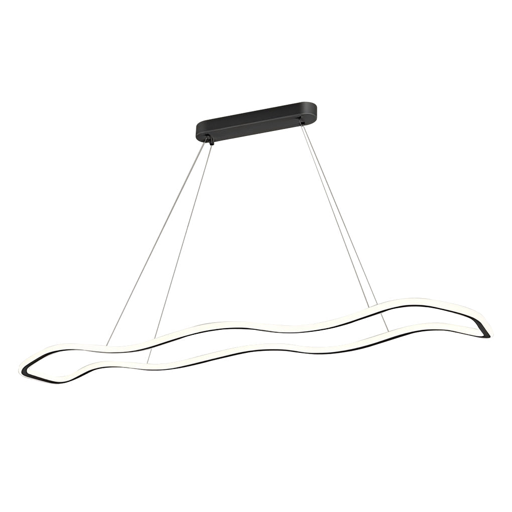 Long Waves Circular Design Pendant Light Li002069