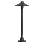 Mushroom Shaped Waterproof Led Black Outdoor Path Lights