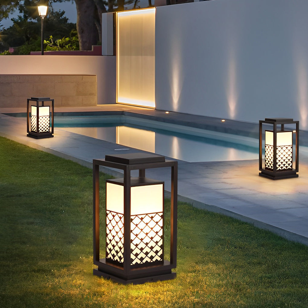 Led Black Solar Lights Ha092733