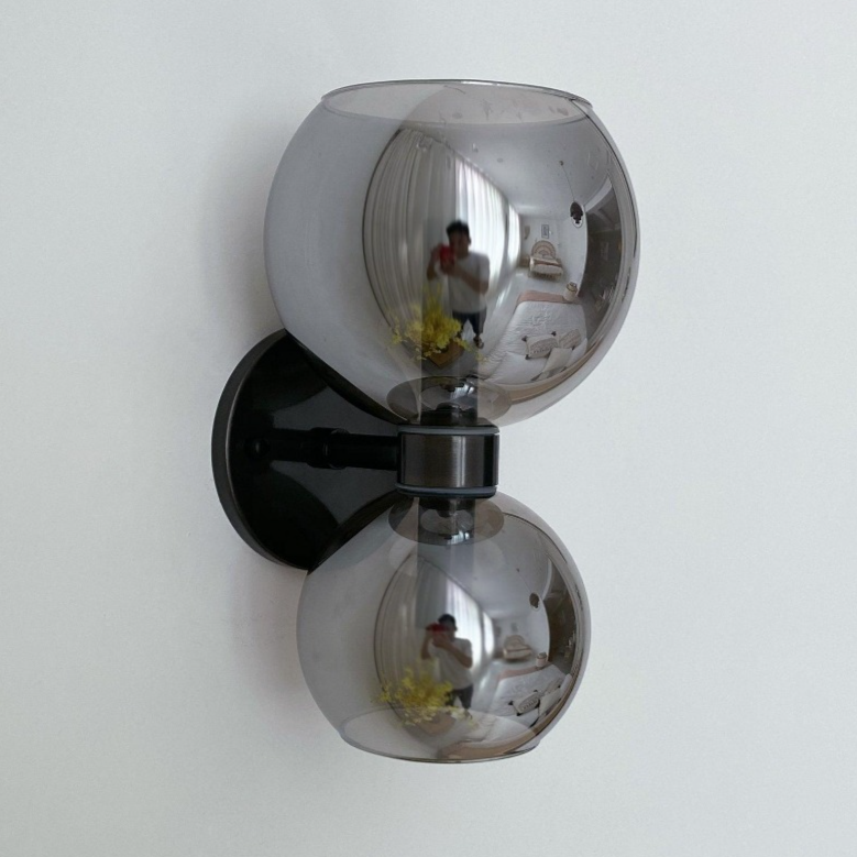 round-white-glass-bedroom-wall-lamp